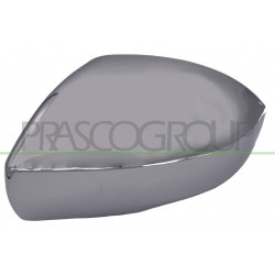 Coque de rétroviseur chrome côté chauffeur