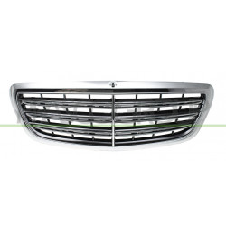 Grille de calandre chrome noir brillant