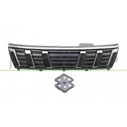 Grille de calandre noir avec chrome