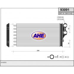 Radiateur de chauffage