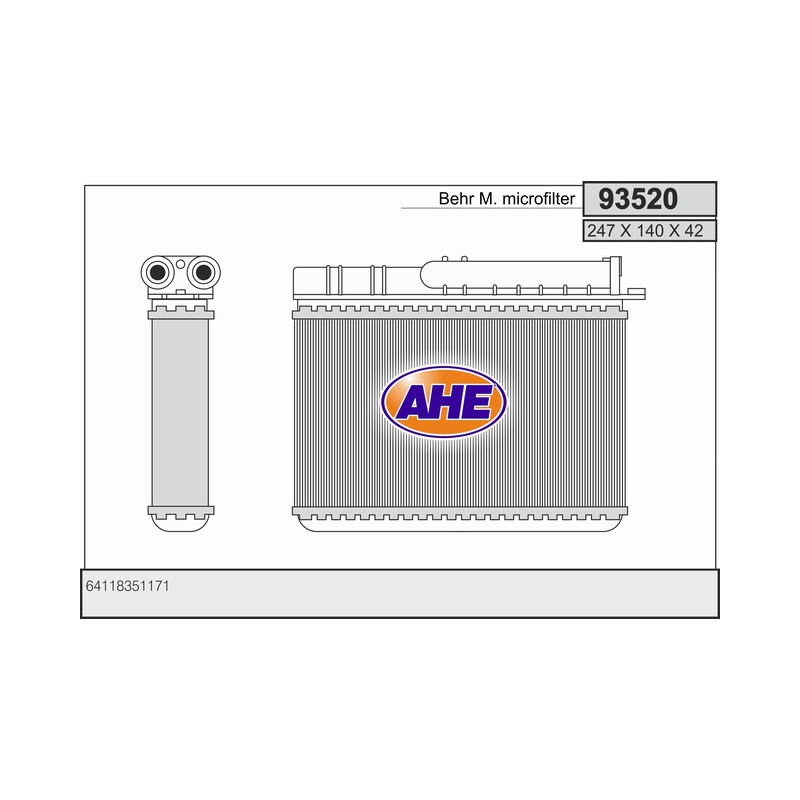 Radiateur de chauffage