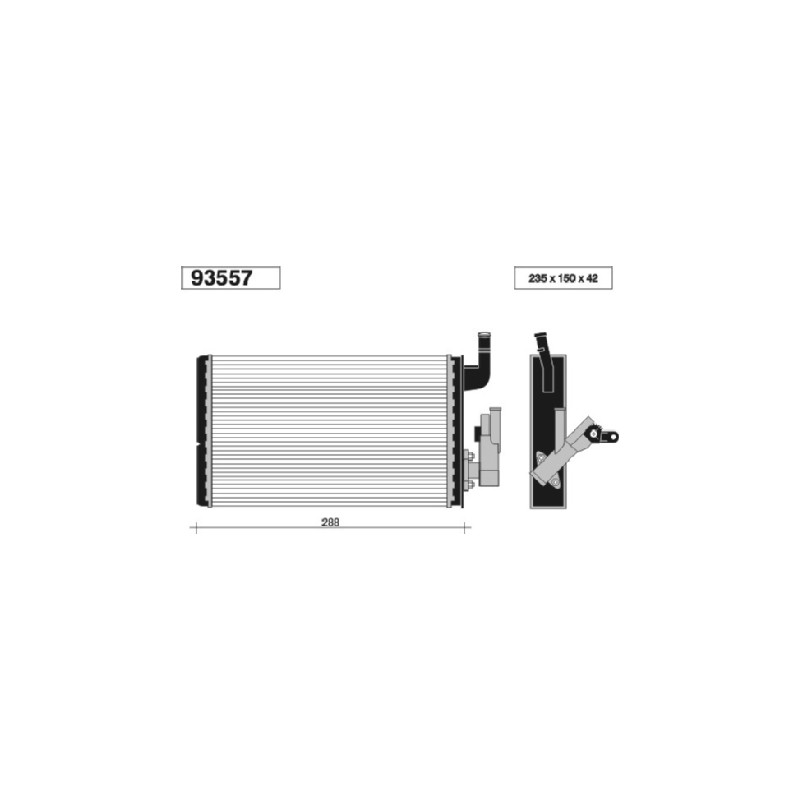 Radiateur de chauffage Radiateur de chauffage