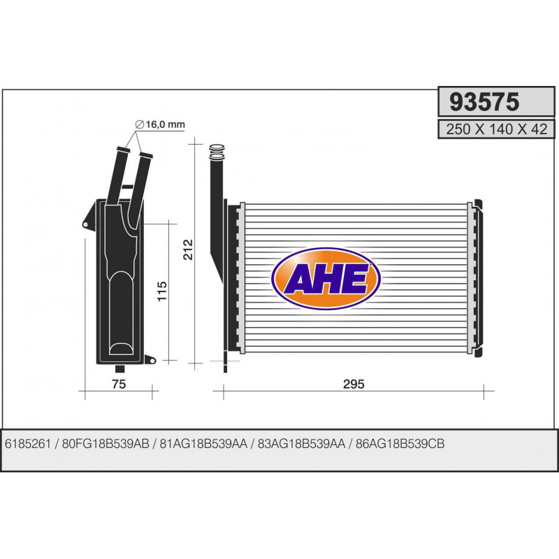 Radiateur de chauffage Radiateur de chauffage