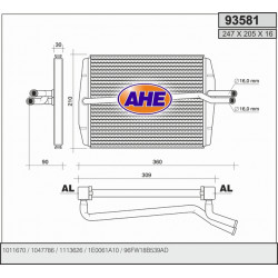 Radiateur de chauffage