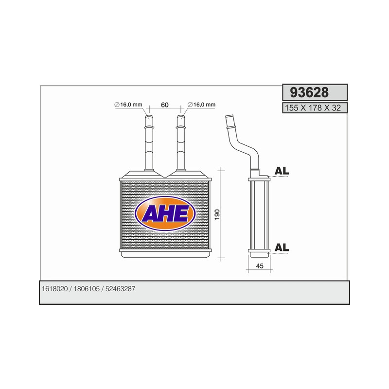 Radiateur de chauffage Radiateur de chauffage
