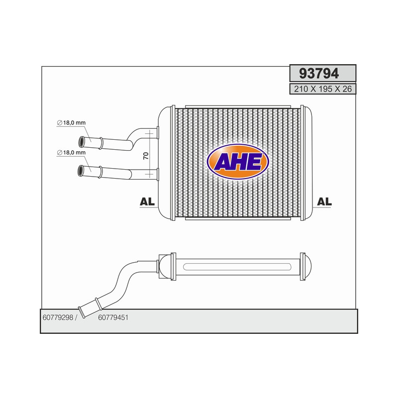 Radiateur de chauffage Radiateur de chauffage