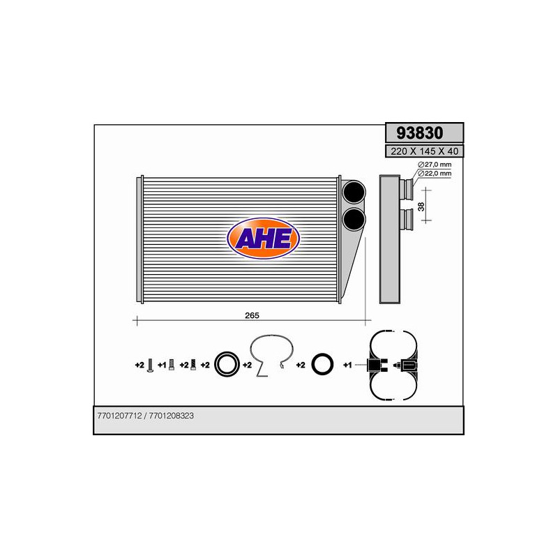 Radiateur de chauffage Radiateur de chauffage
