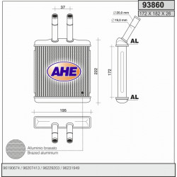 Radiateur de chauffage