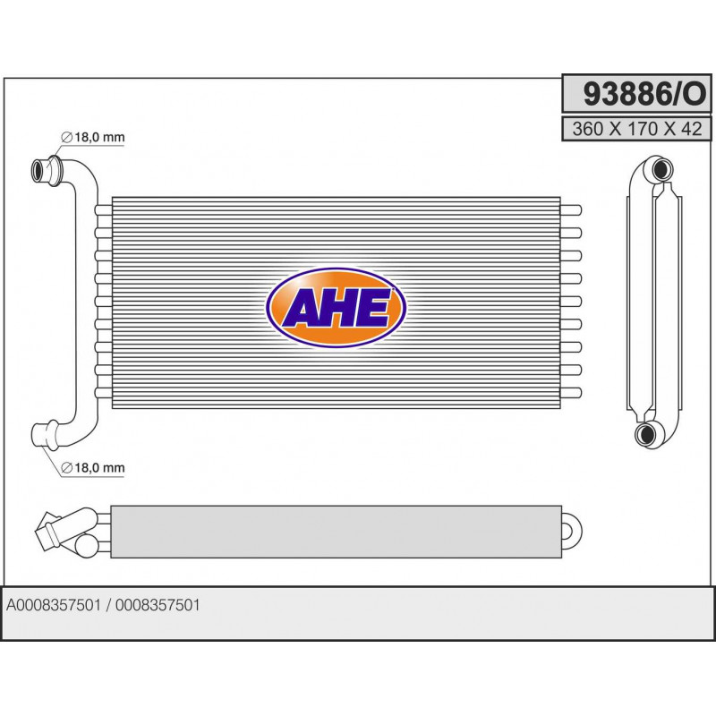Radiateur de chauffage Radiateur de chauffage