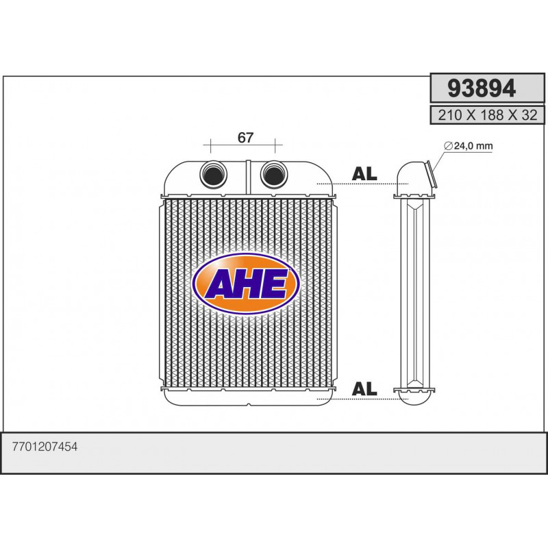 Radiateur de chauffage Radiateur de chauffage