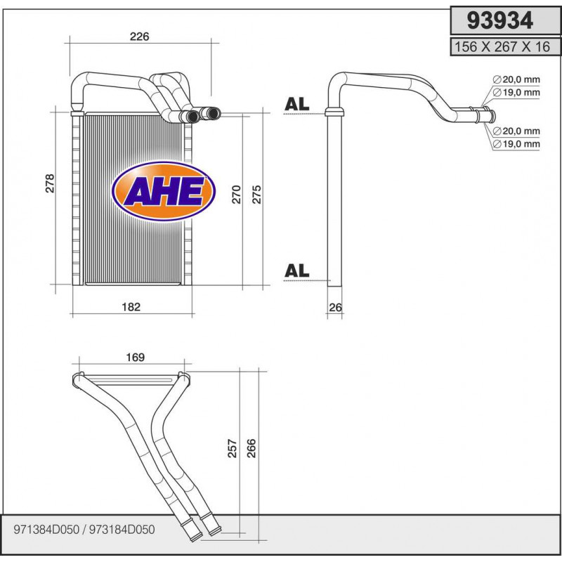 Radiateur de chauffage Radiateur de chauffage