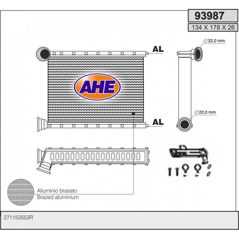 Radiateur de chauffage Radiateur de chauffage