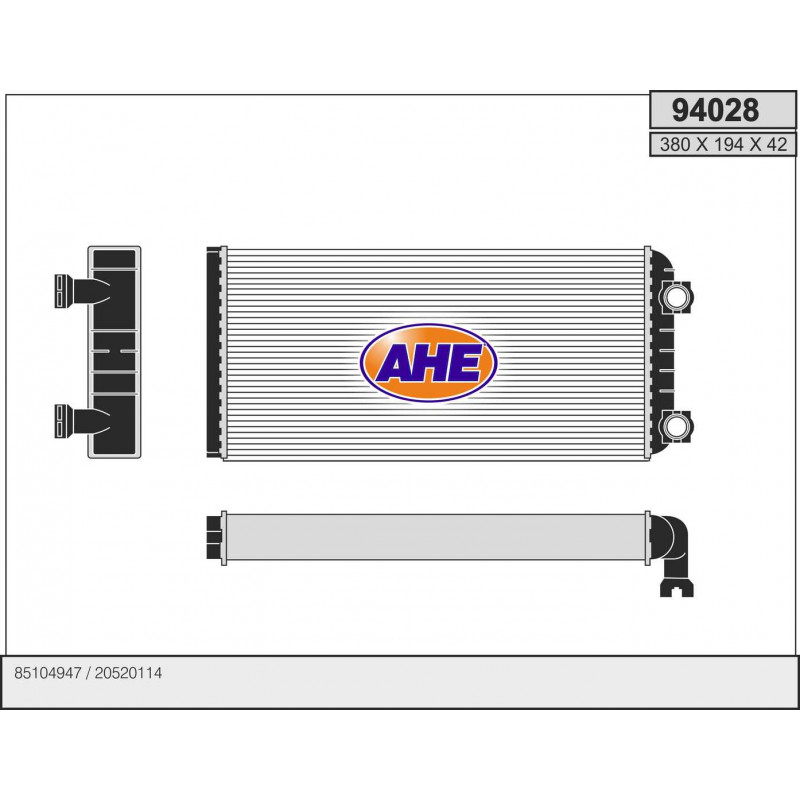 Radiateur de chauffage Radiateur de chauffage