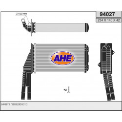 Radiateur de chauffage