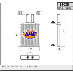 Radiateur de chauffage