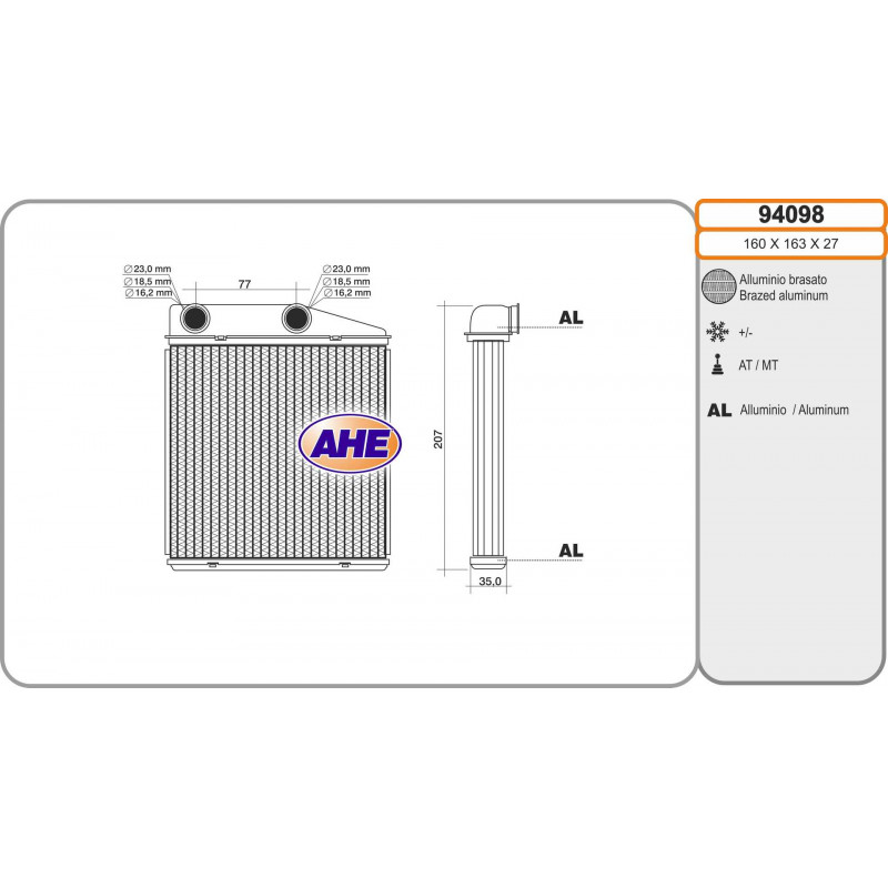 Radiateur de chauffage Radiateur de chauffage