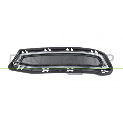 BANDEAU DROIT DE PARE-CHOCS ARRIERE NOIR AVEC CADRE CHROME'