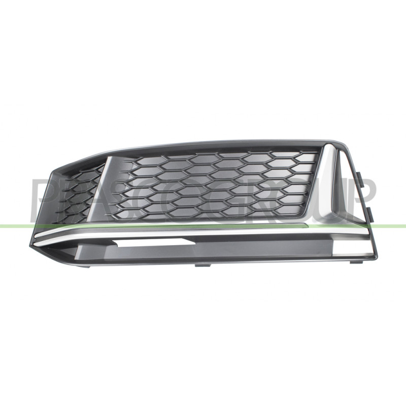GRILLE GAUCHE DE PARE-CHOCS AVANT AVEC MOULURE ARGENT GRILLE GAUCHE DE PARE-CHOCS AVANT AVEC MOULURE ARGENT