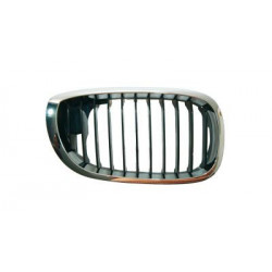 Grille de calandre chrome noir côté passager