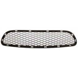 Grille centrale noire de pare-chocs avant