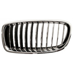Grille de calandre chrome chrome noir côté chauffeur