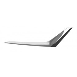 Moulure chrome de pare-chocs avant côté passager