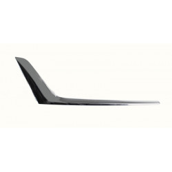 Moulure chrome de grille de calandre supérieure côté passager