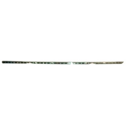 Moulure centrale chrome de pare-chocs arrière
