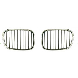 Grille de calandre chrome noir côté chauffeur