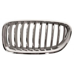 Grille de calandre chrome chrome titane noir côté chauffeur