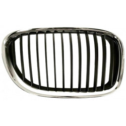 Grille de calandre chrome noir côté passager