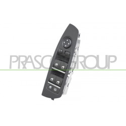 PANNEAU A BOUTON-POUSSOIR NOIR-4 INTERRUPTEURS-LEVE VITRE-PORTE AVANT GAUCHE-6 B