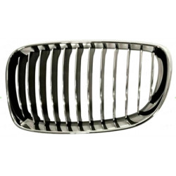 Grille de calandre chrome chrome noir côté chauffeur