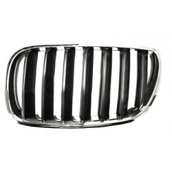 Grille de calandre chrome titane côté chauffeur