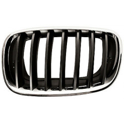 Grille de calandre chrome chrome noir côté chauffeur