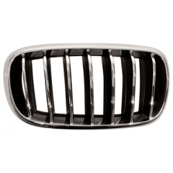 Grille de calandre chrome chrome noir côté passager