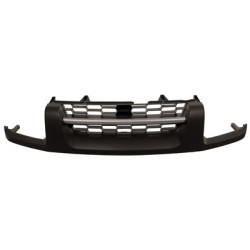 Grille de calandre noir avec moulure chrome