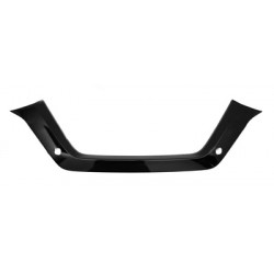 Bandeau central noir brillant de pare-chocs avant