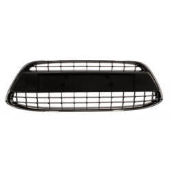 Grille centrale de pare-chocs avant noir avec cadre chrome