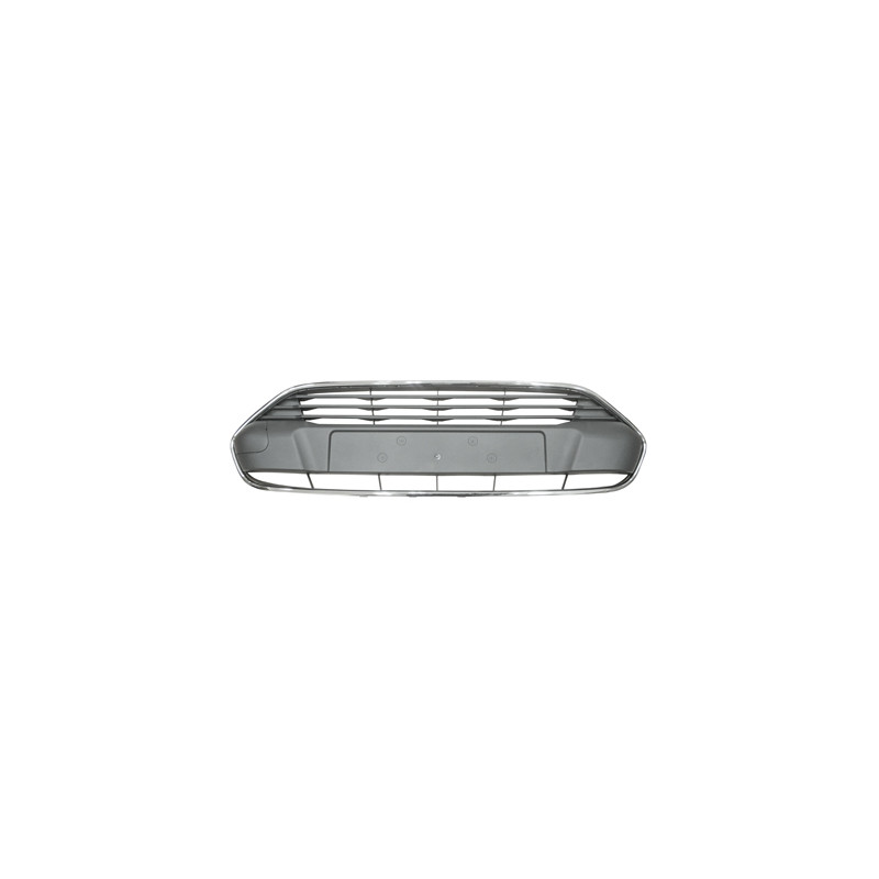 Grille centrale de pare-chocs avant noir avec cadre chrome Grille centrale de pare-chocs avant noir avec cadre chrome