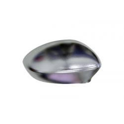 Coque de rétroviseur chrome côté passager