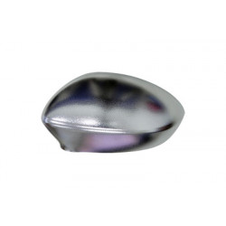 Coque de rétroviseur chrome côté chauffeur
