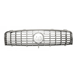 Grille de calandre grise avec cadre chrome