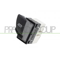 INTERRUPTEUR LEVE-VITRE NOIR GAUCHE-PORTE AVANT GAUCHE-6 BROCHES