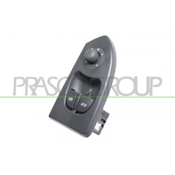PANNEAU A BOUTON-POUSSOIR NOIR-2 INTERRUPTEURS-LEVE VITRE-PORTE AVANT GAUCHE-24