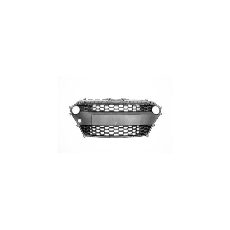 Grille centrale noire de pare-chocs avant Grille centrale noire de pare-chocs avant