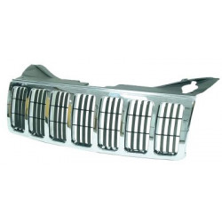 Grille de calandre avec cadre chromé