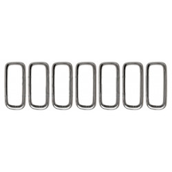 Moulure chrome de grille de calandre