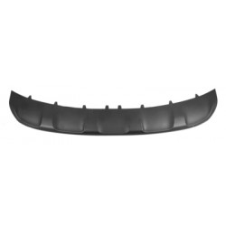 Bandeau central inférieur argent de pare-chocs avant