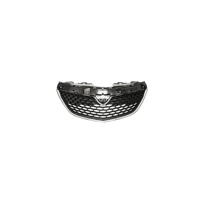 Grille de calandre noir avec moulure chrome Grille de calandre noir avec moulure chrome